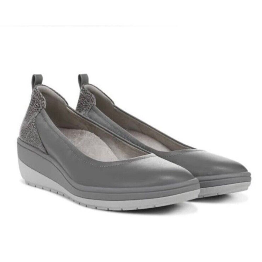 Vionic Gray Wedges